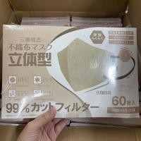 ราคา Manpo v fit รุ่น bi color 3 ชั้น แมสผู้ใหญ่ทรง 3D 1กล่อง60ชิ้น (20414991021)