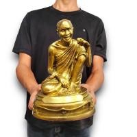 ราคา พระบูชา หลวงปู่สรวงเทวดาเดินดิน สีน้ำทอง ขนาด 5 นิ้ว สูง 8 นิ้ว เนื้อเรซิ่น ALLMU2541 (22663939905)