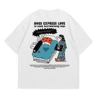 ราคา Strayandcool เสื้อยืด oversize ํYes I am a dog person oversize Tshirt (24617532909)