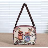 ราคา กระเป๋าถือ กระเป๋าสตางค์ สะพายข้าง ปักลายช้าง นกฮูก ผีเสื้อ ดอกไม้ สไตล์เรโทร สําหรับผู้หญิง (23159005864)