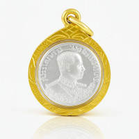 ราคา จี้ รัชกาลที่ 5 หลัง พระพุทธชินราช ขนาด 2x2 ซม จิ๋ว เศษทองแท้ เหรียญล้ำค่าในกรอบสวยงาม เสริมสิริมงคลและคุณค่าทางจิตใจ (24778390201)