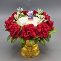 ราคา พานหมากพลู พานเล็ก พานเชิญ สินค้าไทย งานปราณีต พานวางของบูชา พานดอกไม้ พานแหวนหมั้น (24351138666)