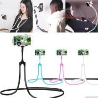 ราคา hipower shop Universal Flexible Lazy Hanging on Neck Phone Holder 360 Rotating Bracket for iPhone Samsung (23115780449)