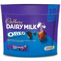 ราคา แคดเบอร์รี่ ช็อกโกแลตนมผสมโอรีโอ Cadbury Dairy Milk Oreo Chocolate Sharebag 150g (16834934275)