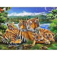 ราคา ภาพวาดเพชรรูป5D เสือสัตว์แบบทำมือการปักเพชรภาพทิวทัศน์เพชรกลมเต็มตกแต่งบ้าน (21146068804)