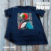 ราคา พร้อมส่ง เสื้อยืดเดชไอ้มดเขียว Kamen Rider V3 ผ้าCotton Mens T Shirt (24502141474)
