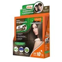 ราคา ยกกล่อง 6ซอง กล่องส้ม Lolane Grey Coverage Shampoo 30ml โลแลน แชมพูปิดผมขาว ซองส้ม 30มล (21856543278)