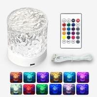 ราคา โคมไฟ LED RGB 16สี สร้างบรรยากาศ เปลี่ยนสีได้ มีหลายโหมด พร้อมรีโมท มีระบบสัมผัส (23680601670)