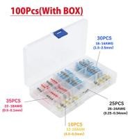 ราคา ท่อหดกันน้ำ 100ชิ้น เลือกขนาด สีแดง สีน้ำเงิน สีเหลือง ท่อหด หุ้มสายไฟ ข้อต่อ ต่อสายไฟ เชื่อมสายไฟ ท่อหดใส ท่อหดหุ้มสายไฟ ท่อหดใส ท่อหด ตะกั่ว ท่อหดหุ้มฉนวนสายไฟ (24957714835)