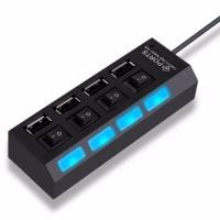 ราคา USB 2 0 High Speed HUB 4PORT 4SWICH สีดำ (127764507)