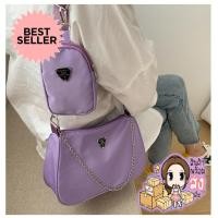 ราคา พร้อมส่ง beautywomen พร้อมส่ง กระเป๋าสะพายข้าง กระเป๋าถือ พร้อมส่ง ผ้าไนล่อน (6491636411)