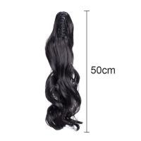 ราคา แฮร์พีชหางม้า แบบผูก แฮร์พีชหางม้าผมลอน วิกผมปลอม วิกผมลอน แฮร์พีชผมยาว แฮร์พีชผมปลอม วิกผมยาว วิกผมหางม้า ปลอมหางม้า 50cm (18574137695)