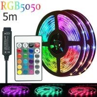 ราคา ColorRGB ไฟประดับห้อง ไฟเส้น ไฟแต่งห้อง แถบไฟ LED ไฟ RGB ไฟติดผนังห้อง 5050 ไฟledติดห้อง ไฟตกแต่งห้องนอน (19526485654)