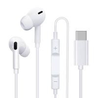 ราคา หูฟังสาย USB C เสียงดี หัว Type c Headphones คุณภาพสูงของแท้ หูฟัง Type C เสียงดี สามารถใช้ได้กับ Samsung OPPO VIVO xiaomi USB Type C Android Huaweiรับประกัน1ปี (20321359847)