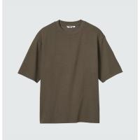 ราคา ย้อนยุคเสื้อยืด uniqlo men AIRism ทรงหลวม oversize saleS 5XL (24550925262)