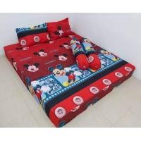 ราคา ผ้าปูที่นอน3 5ฟุต 5ฟุต 6ฟุต รัดมุม 4 มุมผ้า cotton 100 เฉพาะผ้าปู (16042065947)