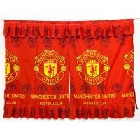 ราคา ผ้าม่าน ม่านหน้าต่างกันแสง UV ลายแมนยู ผ้า Cotton หนานุ่มผืนใหญ่ ลายสวยสีสด พร้อมส่ง (14432755233)