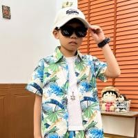 ราคา เสื้อฮาวายเด็กโต เสื้อเชิ้ตแขนสั้นเด็ก ลายน่ารัก ใส่ได้ทั้งเด็กผู้ชายและเด็กผู้หญิง แฟชั่นเสื้อเด็ก เสื้ออย่างเดี่ยว (24678358410)