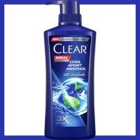 ราคา เคลียร์ Clear 390ML แชมพูเคลีย หัวปั้ม ยาสระผม แชมพูสระผม แชมพูขจัดรังแค สูตร เคลียร์แชมพู สีน้ำเงิน คูลเมนสปอร์ต 390 มล (24521405390)