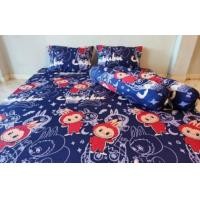 ราคา ผ้าปู เฉพาะผ้าปู ขนาด3 5 5 6ฟุต ผ้าคอตตอลเนื้อดี มุมสูง10 นิ้ว (23914819696)