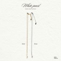 ราคา ares nature สร้อยคอไข่มุกแท้ สร้อยคอพร้อมจี้ไข่มุกแท้ stainless steel (22798913617)