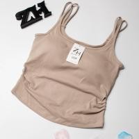 ราคา zh forever 6616เสื้อสายเดี่ยวผ้าฝ้าย บราสายเดี่ยวฟองน้ำในตัวเดี่ยวมีฟองนํ้า เสื้อกล้ามสายฝอ (24211656688)