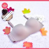 ราคา ป็อปปี้ ฟองหนา 4 cm เสื้อในดันทรง ไร้ขอบ อกชิด อก 32 36 ชุดชั้นใน เสื้อชั้นใน บรา เกาะอก มีโครง 2 ตะขอ J06 Valentine House (24358053593)