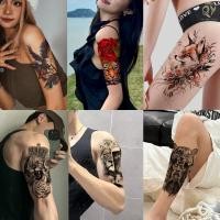 ราคา 6 ชิ้น Tattoo sticker สติกทูรอยสัก ลายสักติด ทน 5 7วัน รอยสักชั่วคราว รอยสักปลอม สติ๊กเกอร์แท็กทรู (24618728922)