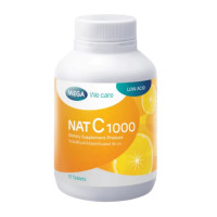 ราคา MEGA We care เมก้าวีแคร์ NAT C 1000 MG 30 s วิตามินซี 1000 มก 30 เม็ด (24459561533)