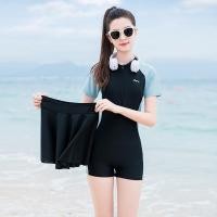 ราคา 40 58KG ชุดว่ายน้ำหญิง ชุดว่ายน้ำ ชุดว่ายน้ำเอวสูง ชุดไปทะเล ชุดว่ายน้ำชิ้นเดียวซิป swimsuit 8130 (20962399487)