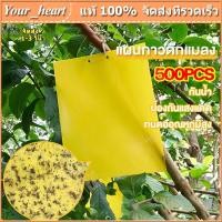 ราคา พร้อม ที่ดักแมลง กาวดักแมลงวัน สองด้าน แผ่นกาวดักแมลง 50 100 200 500แผ่น กับดักแมลงกินผัก เหนียวกับดักแ ดักแมลงศัตรูพืช กับดักแมลงวัน กาวดักแมลง (24386169732)