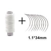 ราคา Youngke เข็มเย็บแผลสัตว์ ไหมเย็บแผล พร้อมด้ายเย็บ เข็มโค้ง เย็บแผลผ่าตัดสัตว์ วัว แพะ หมู สัตว์ฟาร์ม (22886970777)