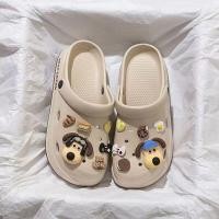 ราคา รองเท้าแตะแบบมีส้นสำหรับผู้หญิงในช่วงฤดูร้อนปี 2024 สวมใส่สบาย ยางกันลื่น สวมใส่สบาย พื้นรองเท้าแบบหนา รองเท้าแตะแบบมีส้น EVA รองเท้าแตะแบบมีส้น (24483262278)