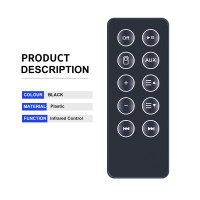 ราคา 1 Piece Remote Control New Remote Control for Bose Sounddock 10 SD10 Bluetooth Compatible Speaker Digital Music System (19810814999)