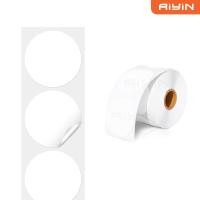 ราคา AiYin สติ๊กเกอร์ความร้อนวงกลม แบบสี 40x40 30x30 50x50 mm ฉลากสินค้า โลโก้สินค้า บาร์โค้ด เลเบลกันน้ำ Label Thermal Sticker (24383012328)