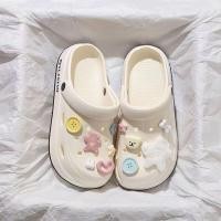 ราคา รองเท้าแตะแบบมีส้นสำหรับผู้หญิงในช่วงฤดูร้อนปี 2024 สวมใส่สบาย ยางกันลื่น สวมใส่สบาย พื้นรองเท้าแบบหนา รองเท้าแตะแบบมีส้น EVA รองเท้าแตะแบบมีส้น (24483262238)