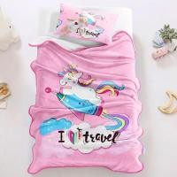 ราคา สินค้าพร้อมส่งในไทย ผ้าห่มนาโนคิตตี้ ผ้าห่มผ้านาโนสำหรับเด็ก ผ้าห่มเด็กลายการ์ตูน ขนาด100 140cm (24592079865)