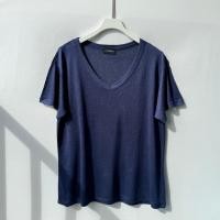 ราคา Chewa Online Store เสื้อยืด คอวี เสื้อผ้า สาวอวบ ผ้าสลาฟ ใส่สบาย V5 (21267292155)