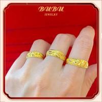 ราคา แหวนทองครึ่งสลึง 3 1 กรัม ลายหัวโปร่งจิกเพชร คละลาย ทองแท้ 96 5 ขายได้ จำนำได้ (24562823180)