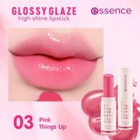 ราคา NEW essence GLOSSY GLAZE high shine lipstick (24361955144)