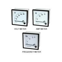 ราคา People โวลท์ มิเตอร์ แอมป์มิเตอร์ วัดแรงดันไฟฟ้า วัดกระแสไฟฟ้า แบบ เข็ม AnalogMeter Volt Meter Amp Meter Model 96x96 (19110603704)