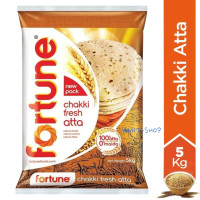 ราคา Fortune Chakki Fresh Atta 1 KG แป้งโฮลวีต 100 Whole Wheat Flour NV (24516300396)