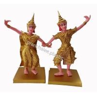 ราคา ตุ๊กตาตั้งศาล ตุ๊กตานางรำคู่ รำใหญ่ เกรดพรีเมี่ยม ใช้สำหรับการตั้งบูชาศาล และการแก้บน (13280114606)