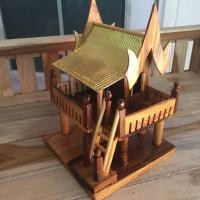 ราคา บ้านทางไทยโมเดล บ้านทรงไทยงานแก้บน ถวายไอ้ไข่ บ้านกุมารทอง ราคาถูก (13709464631)