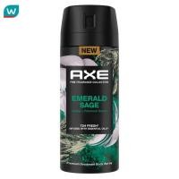 ราคา Axe แอ๊กซ์ พรีเมียม ดีโอโดแรนท์ บอดี้ สเปรย์ เอมเมอรัลด์ เซจ 135 มล น้ำหอม ระงับกลิ่นกาย (23307231223)