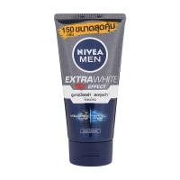 ราคา NIVEA นีเวีย เมน เอ็กซ์ตร้า ไวท์ มัด โฟม ขนาด 100 กรัม 150 กรัม โฟมล้างหน้าสำหรับผู้ชาย (22276627451)