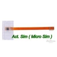 ราคา ตัวแอคซิม Act Sim Micro Sim ตัวอ่านซิมการ์ด สำหรับเขตซิมแอคซิมเปิดเบอร์ทุกเครือข่าย (15061034311)