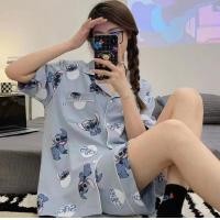 ราคา oobest ชุดนอน ชุดนอนผ้าคอตตอน ลายใหม่ ชุดนอนผู้ใหญ่แขนสั้นขาสั้น ชุดนอนผ้าคอตตอน ผ้าฝ้าย ชุดนอนลายน่ารัก ชุดนอน ผู้หญิง (24298701045)