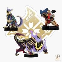 ราคา amiibo Coin แบบเหรียญ พร้อมส่ง Monster Hunter Rise SunBreak Stories Amiibo Coin NFC 1 ชุด มี 3 ชิ้น (15250615167)