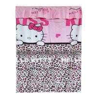 ราคา ผ้าม่านหน้าต่าง ผ้าม่าน บานเดี่ยว ลายการ์ตูน ลายคิตตี้ ขนาด กว้าง 80cm x ยาว 120cm แถมฟรีเชือกยึดม่าน (10373643193)